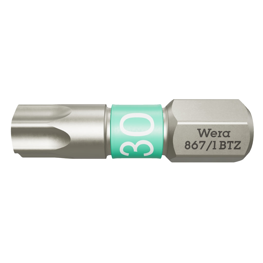 Wera 066128 T30 x 25mm TORX® BiTorsion Bit - WR066128 - KC Tool
