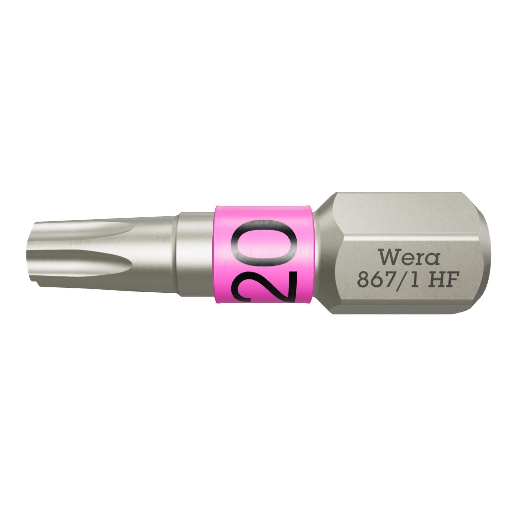Wera 066142 TORX® HF Bit, T20 x 25mm - WR066142 - KC Tool