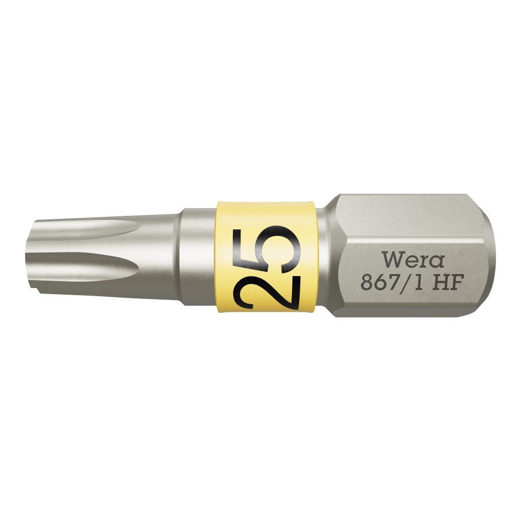 Wera 066143 TORX® HF Bit, T25 x 25mm - WR066143 - KC Tool