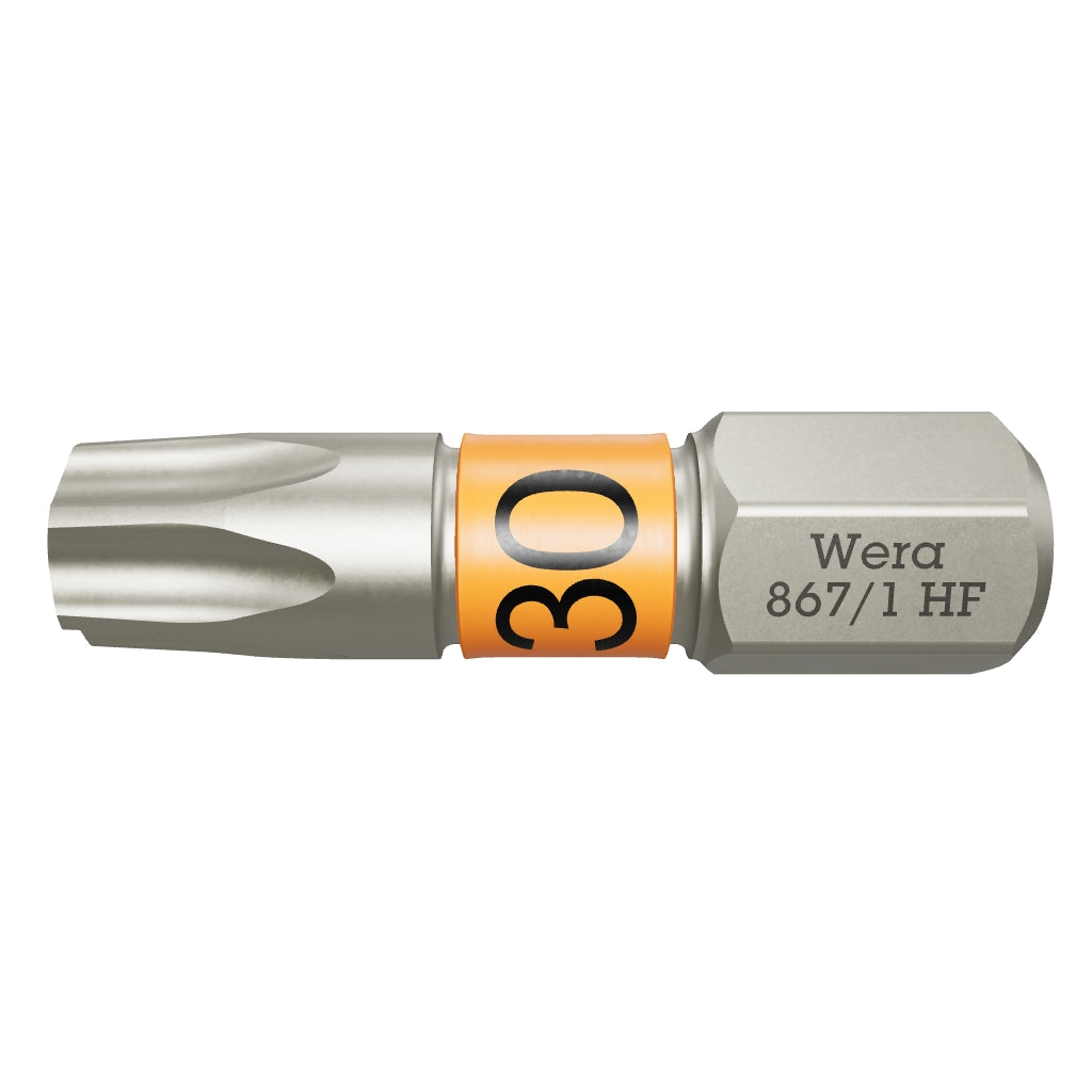 Wera 066144 TORX® HF Bit, T30 x 25mm - WR066144 - KC Tool