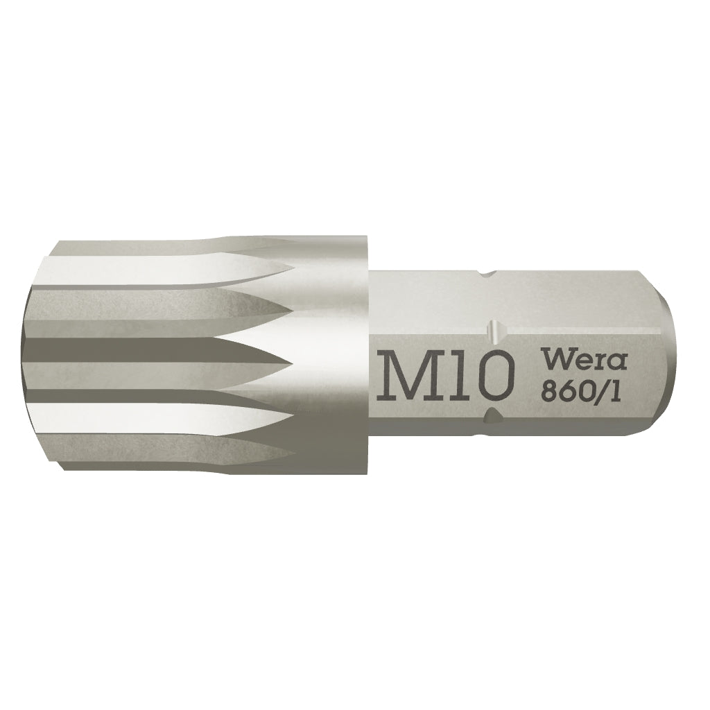 Wera 066170 M10 x 25mm XZN Triple-Square Bit - WR066170 - KC Tool