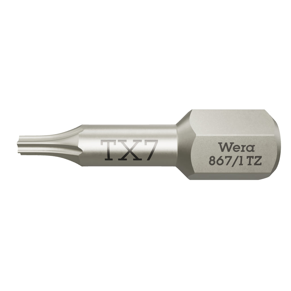 Wera 066302 T7 x 25mm TORX® Torsion Bit - WR066302 - KC Tool