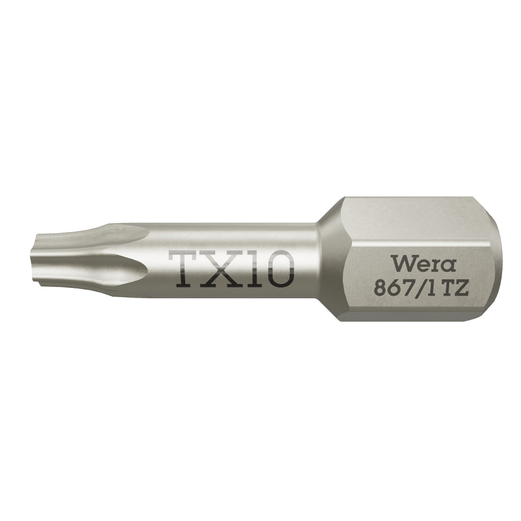 Wera 066305 T10 x 25mm TORX® Torsion Bit - WR066305 - KC Tool