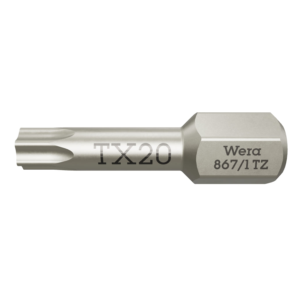 Wera 066310 T20 x 25mm TORX® Torsion Bit - WR066310 - KC Tool