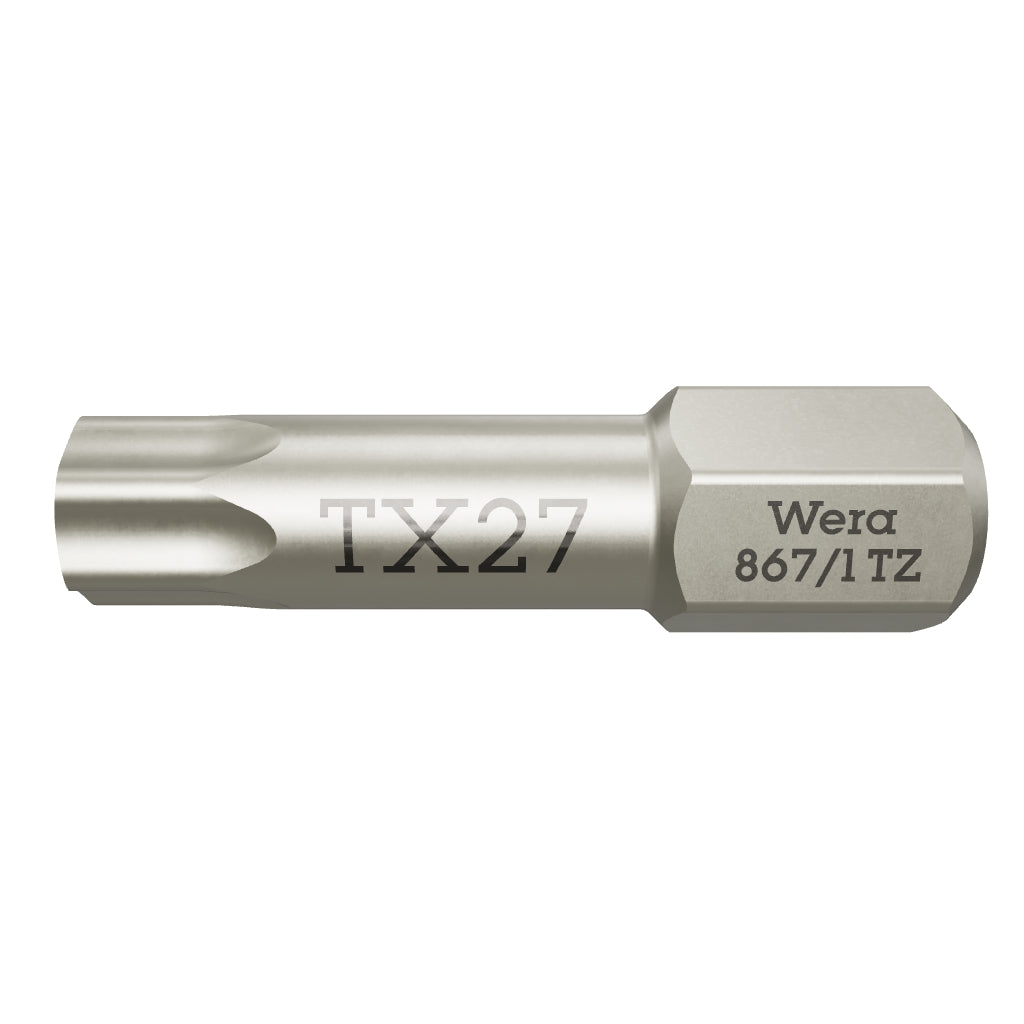 Wera 066313 T27 x 25mm TORX® Torsion Bit - WR066313 - KC Tool