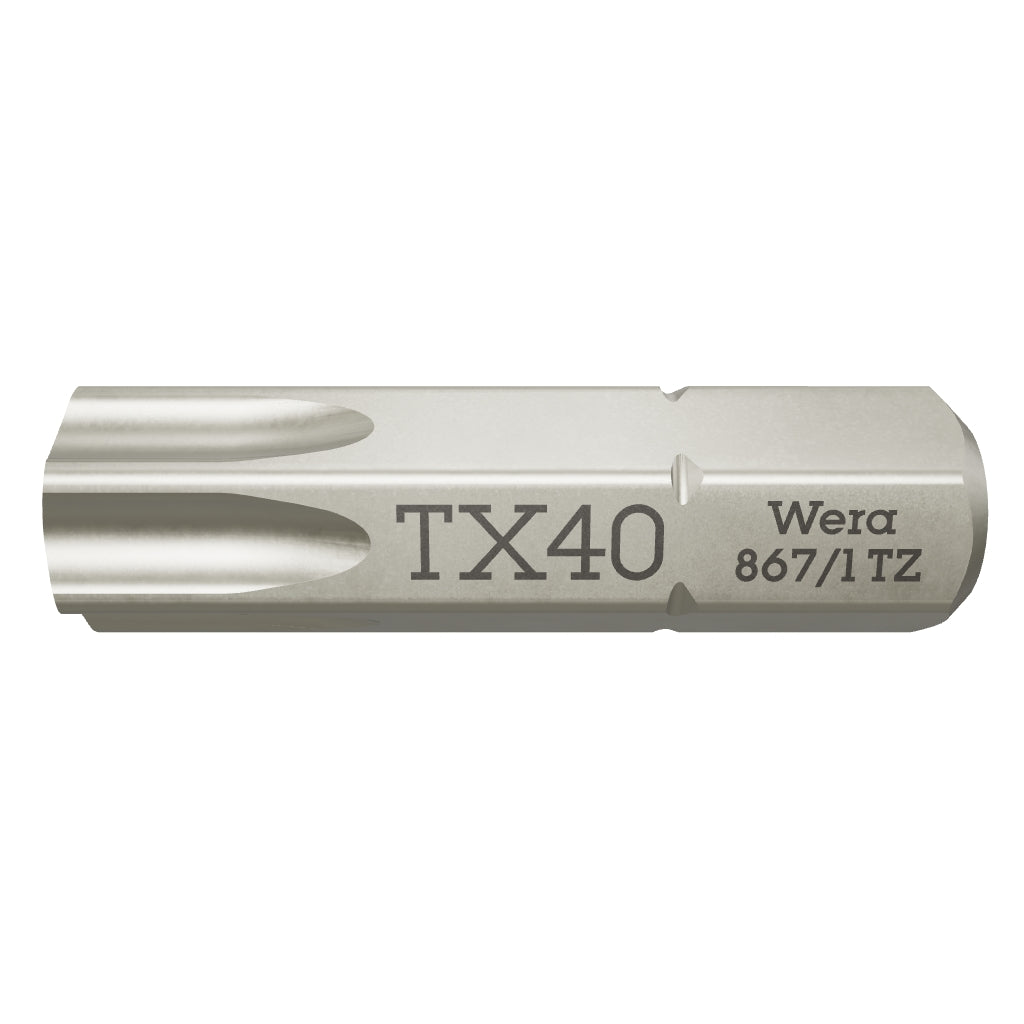 Wera 066320 T40 x 25mm TORX® Torsion Bit - WR066320 - KC Tool