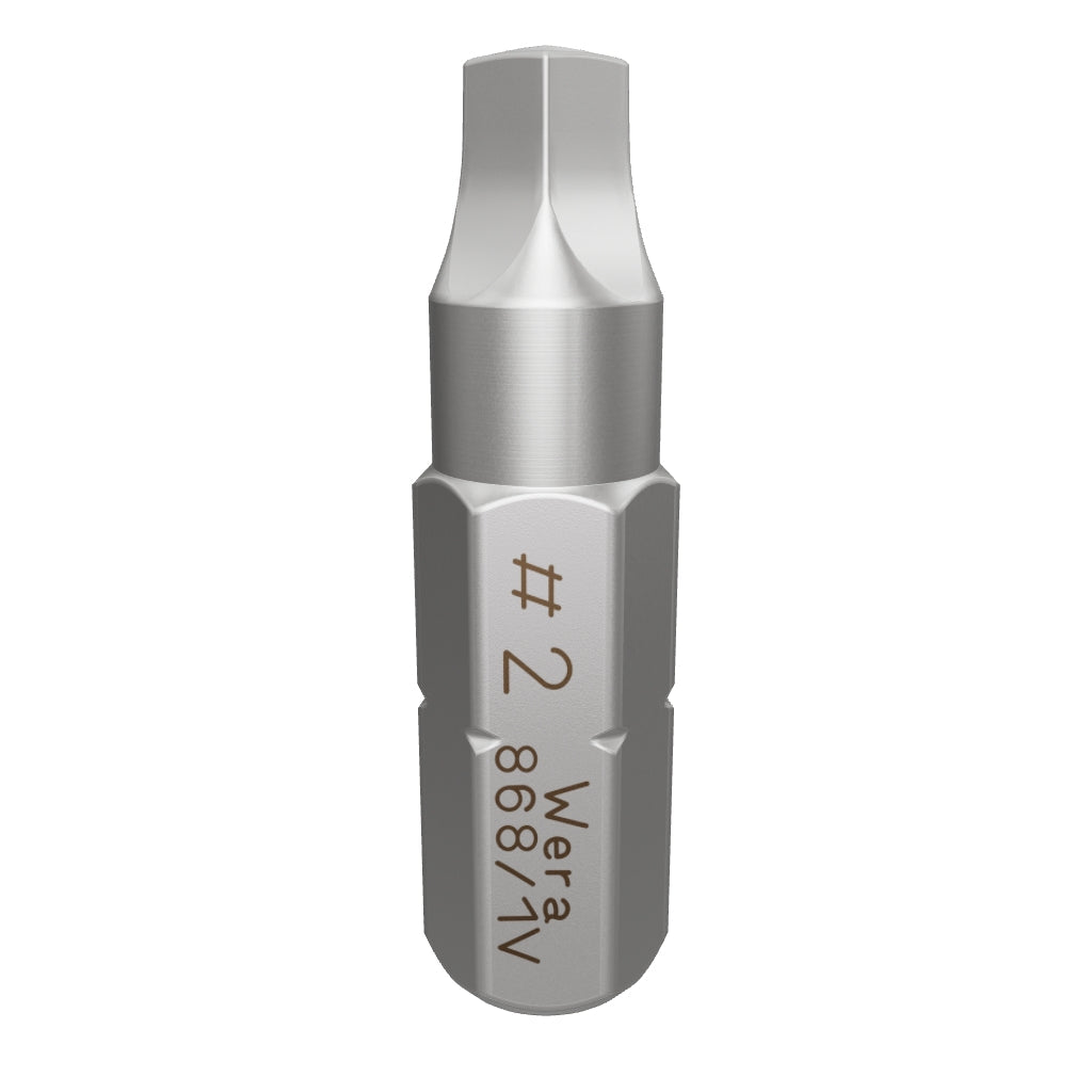 Wera 066394 #2 x 25mm Square Bit - WR066394 - KC Tool