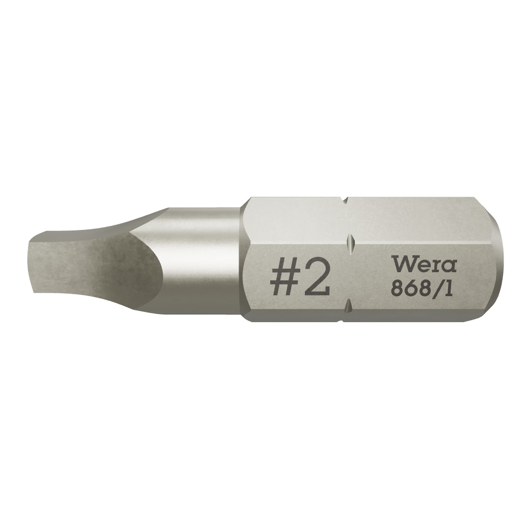 Wera 066410 #2 x 25mm Square Bit - WR066410 - KC Tool