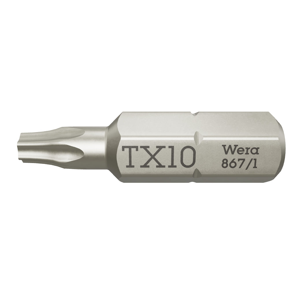 Wera 066485 T10 x 25mm TORX® Bit - WR066485 - KC Tool