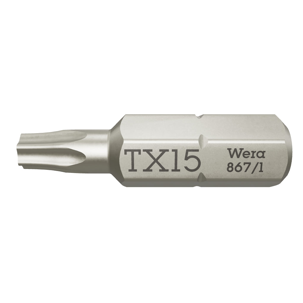 Wera 066486 T15 x 25mm TORX® Bit - WR066486 - KC Tool