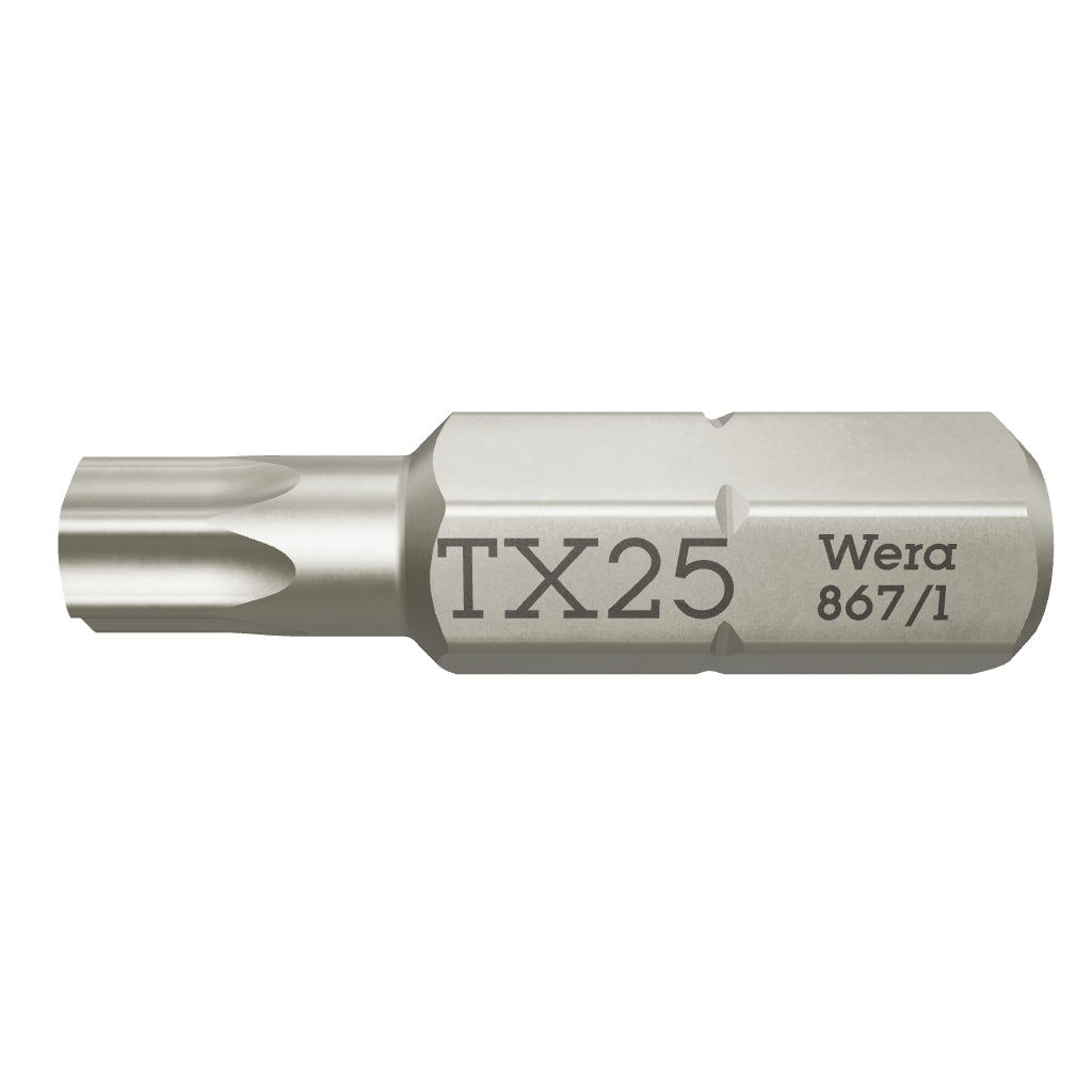Wera 066488 T25 x 25mm TORX® Bit - WR066488 - KC Tool