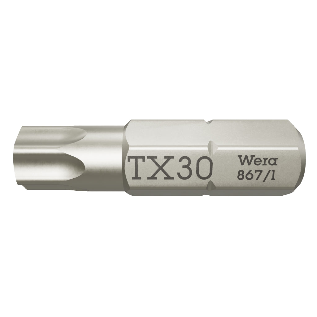 Wera 066490 T30 x 25mm TORX® Bit - WR066490 - KC Tool