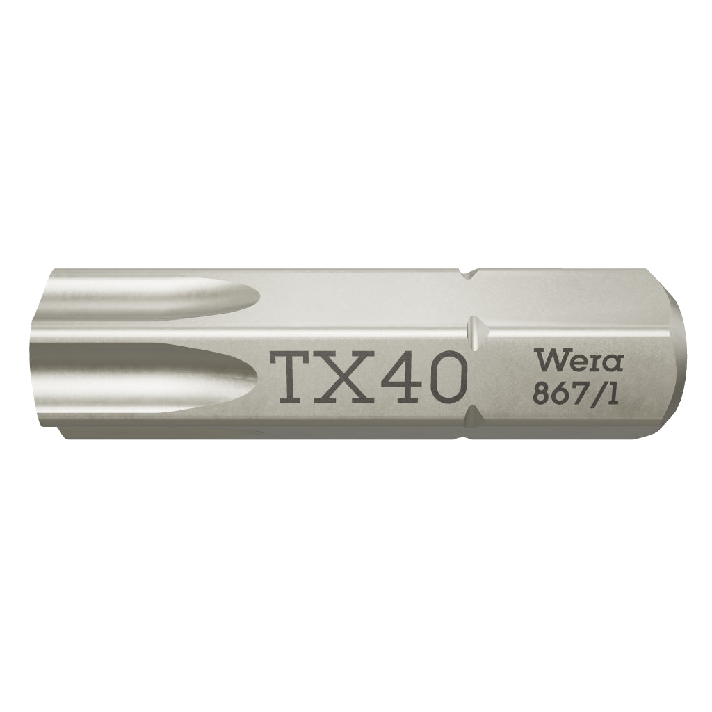 Wera 066491 T40 x 25mm TORX® Bit - WR066491 - KC Tool