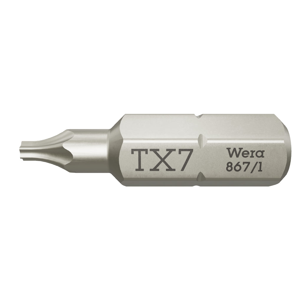 Wera 066494 T7 x 25mm TORX® Bit - WR066494 - KC Tool
