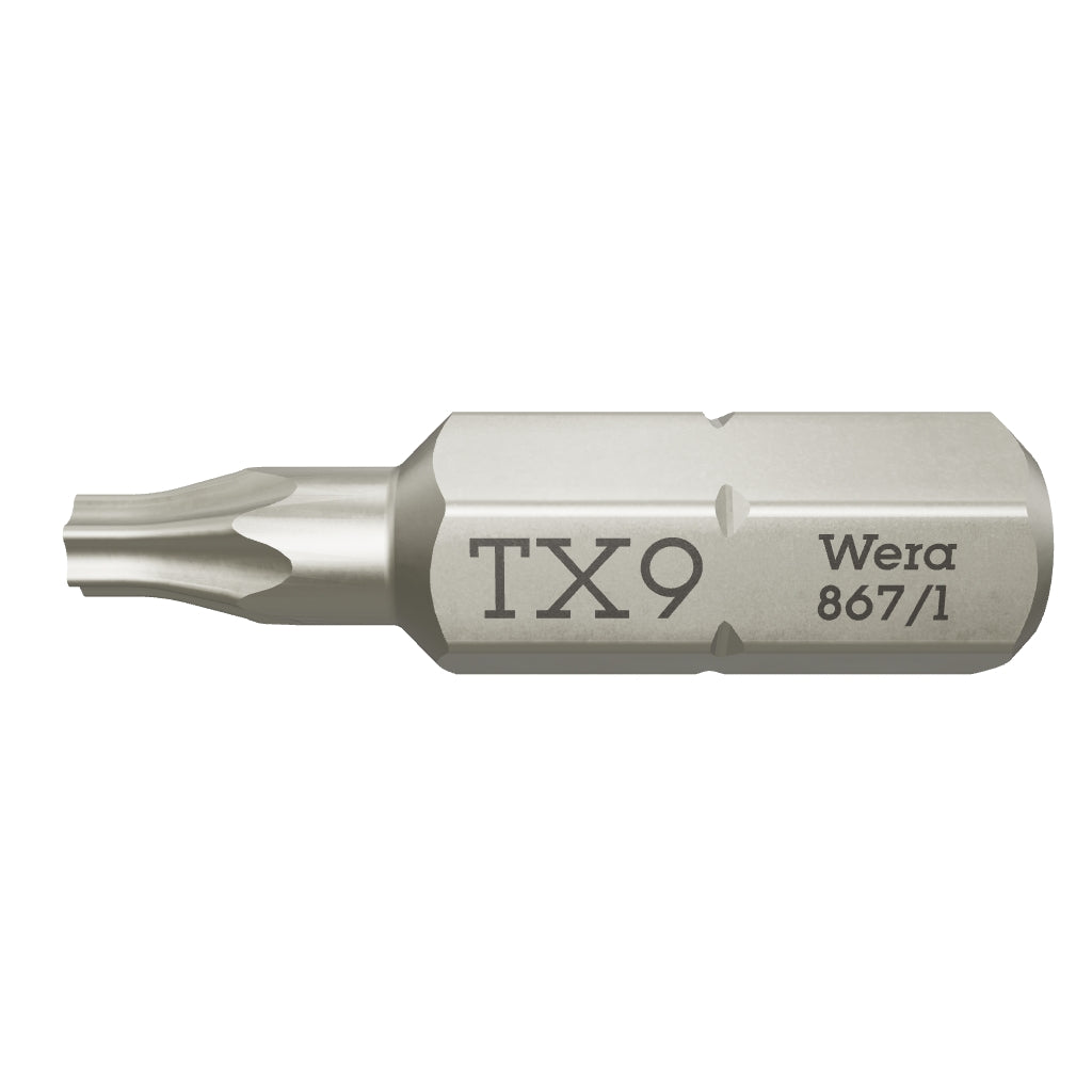 Wera 066496 T9 x 25mm TORX® Bit - WR066496 - KC Tool