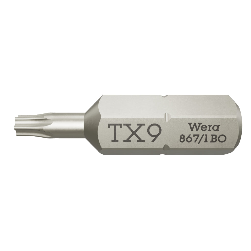 Wera 066499 T9s x 25mm Security TORX® Bit - WR066499 - KC Tool
