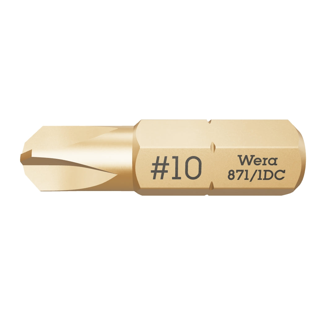 Wera 066644 #10 x 25mm Torq-Set Diamond Coated Bit - WR066644 - KC Tool