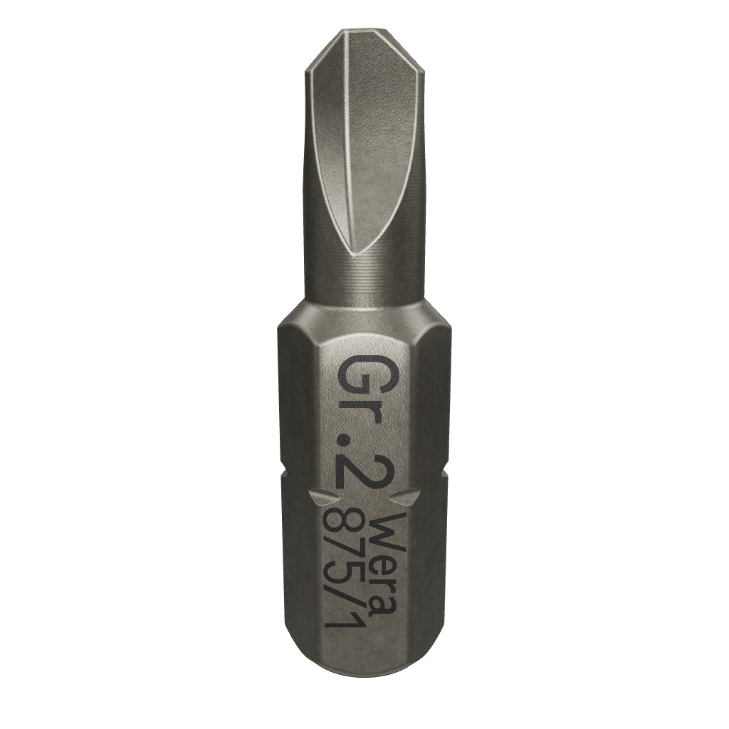 Wera 066758 #0 x 25mm Tri-Wing Bit - WR066758 - KC Tool