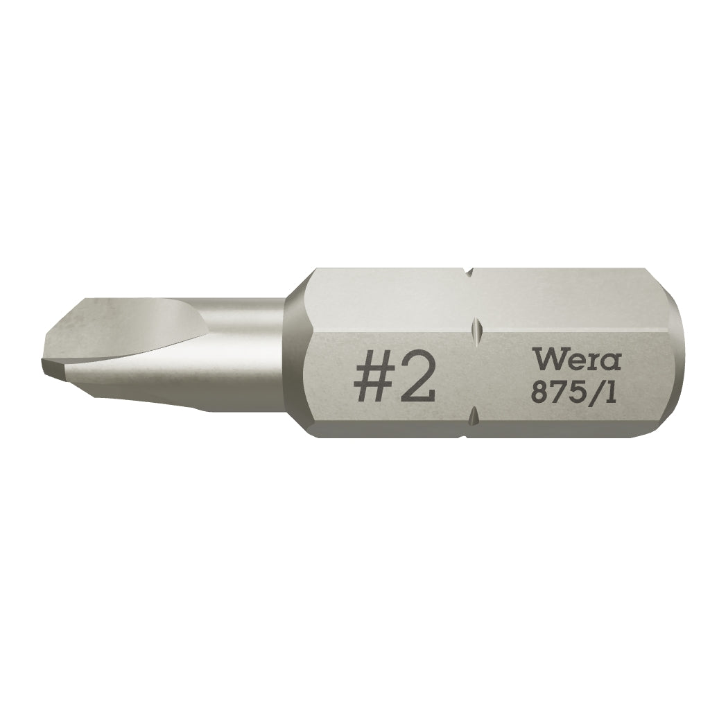 Wera 066762 #2 x 25mm Tri-Wing Bit - WR066762 - KC Tool