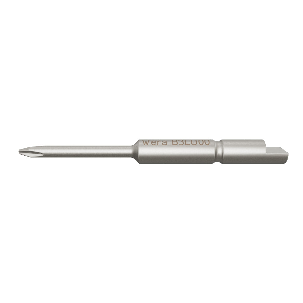 Wera 066851 Microstix 00 x 44mm Bit - Halfmoon Drive - WR066851 - KC Tool
