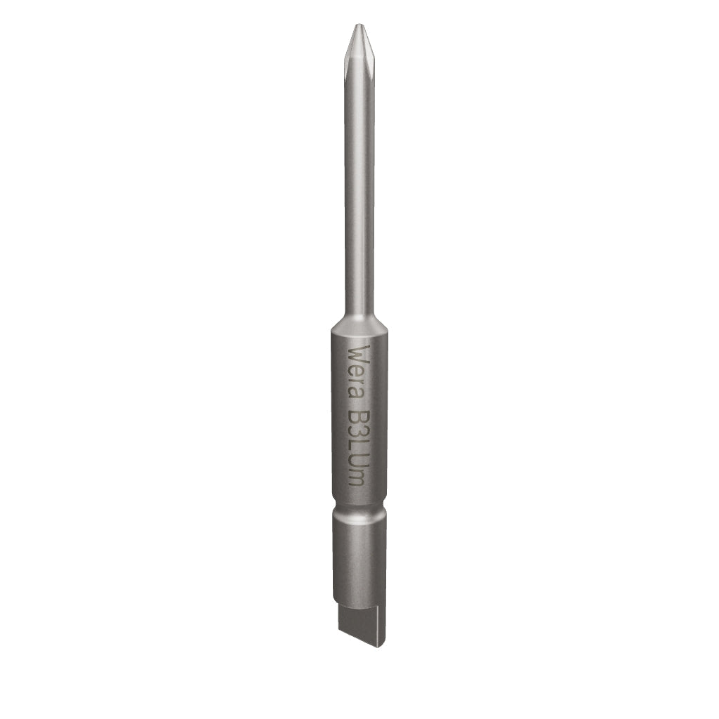 Wera 066854 Microstix 1 x 44mm Bit - Halfmoon Drive - WR066854 - KC Tool