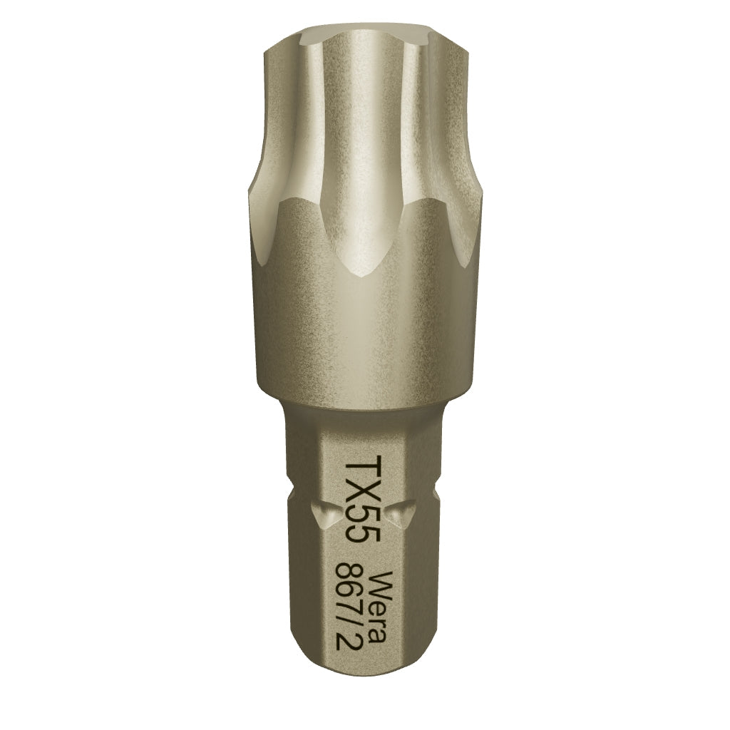 Wera 066925 T55 x 35mm TORX® Bit - 5/16" Drive - WR066925 - KC Tool