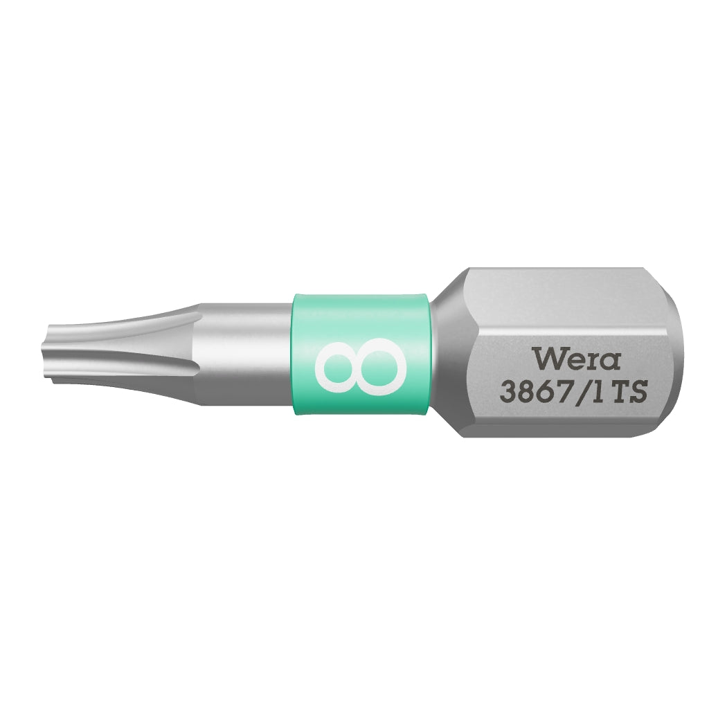 Wera 071030 T8 x 25mm Stainless Steel TORX® Torsion Insert Bit - WR071030 - KC Tool
