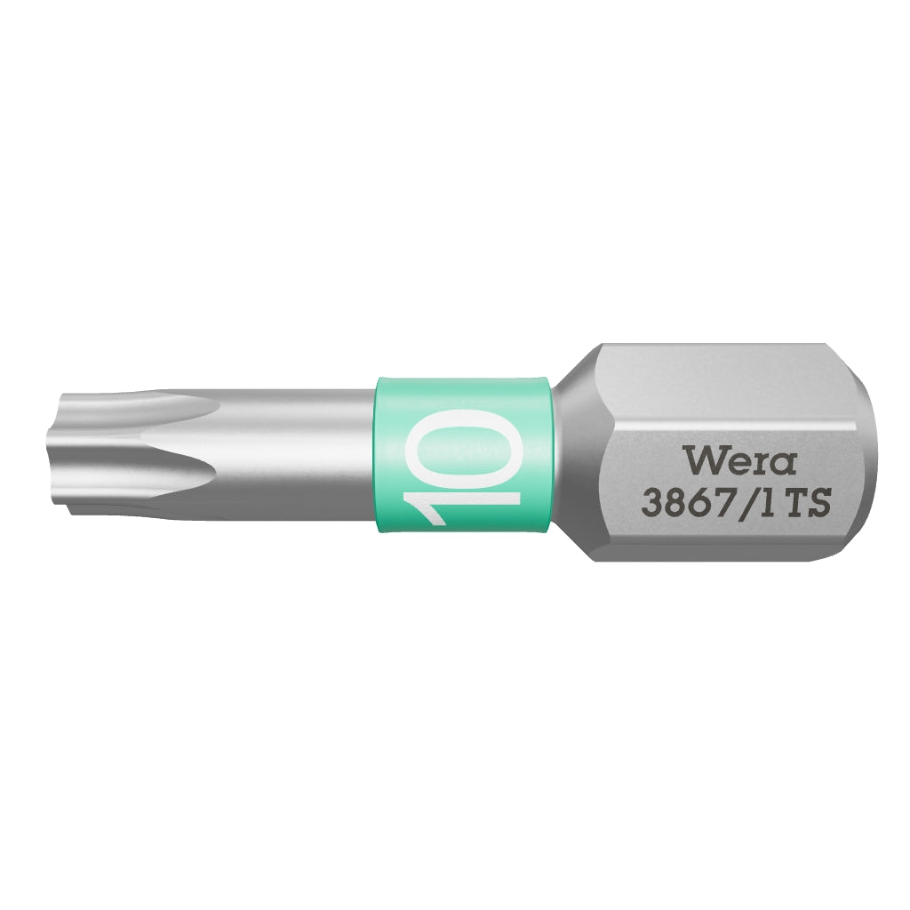 Wera 071032 T10 x 25mm Stainless Steel TORX® Torsion Insert Bit - WR071032 - KC Tool