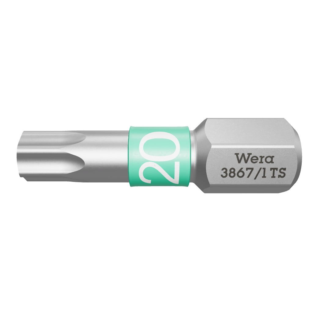 Wera 071034 T20 x 25mm Stainless Steel TORX® Torsion Insert Bit - WR071034 - KC Tool