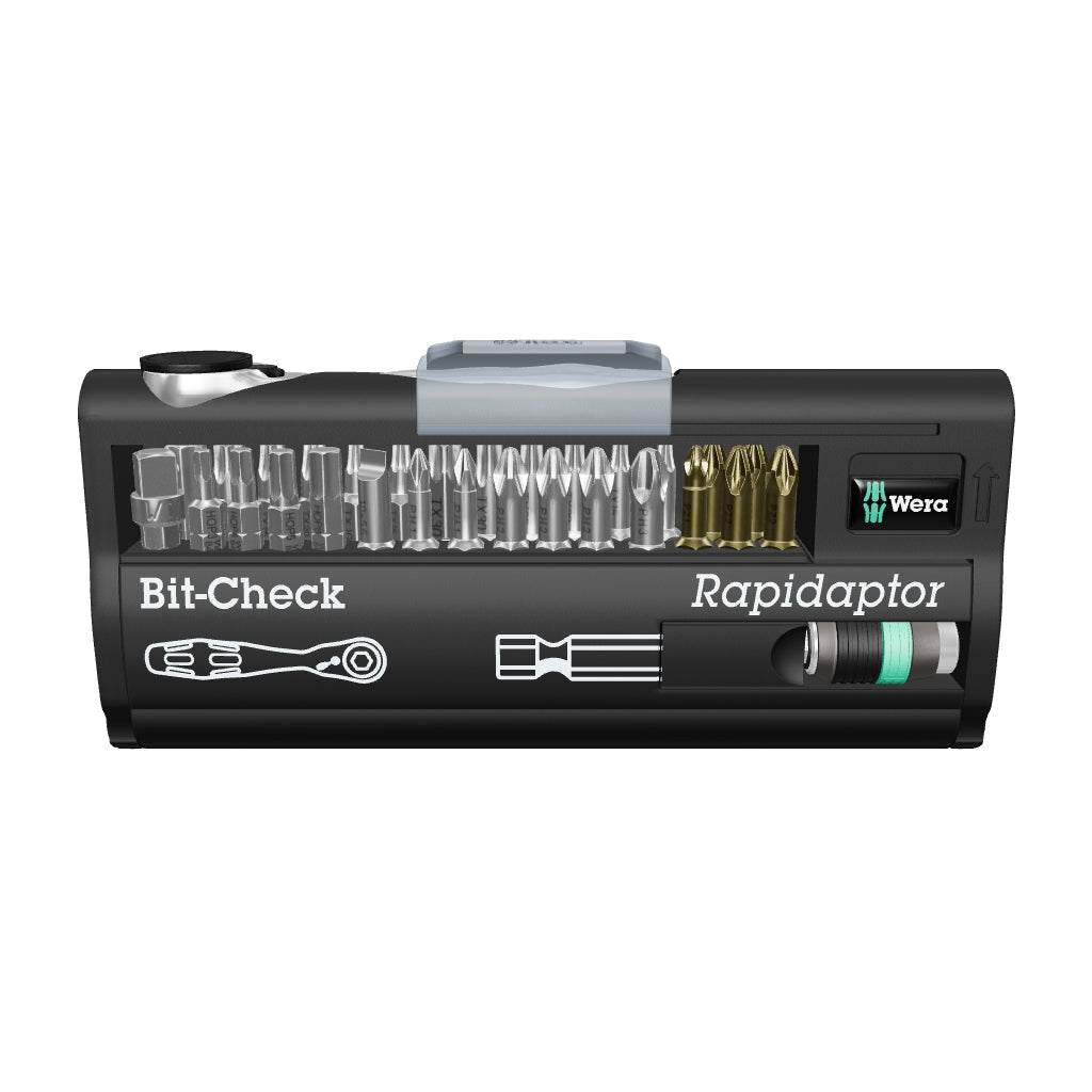 Wera 073640 30 Universal Bit Ratchet (Zyklop Mini) Set - WR073640 - KC Tool