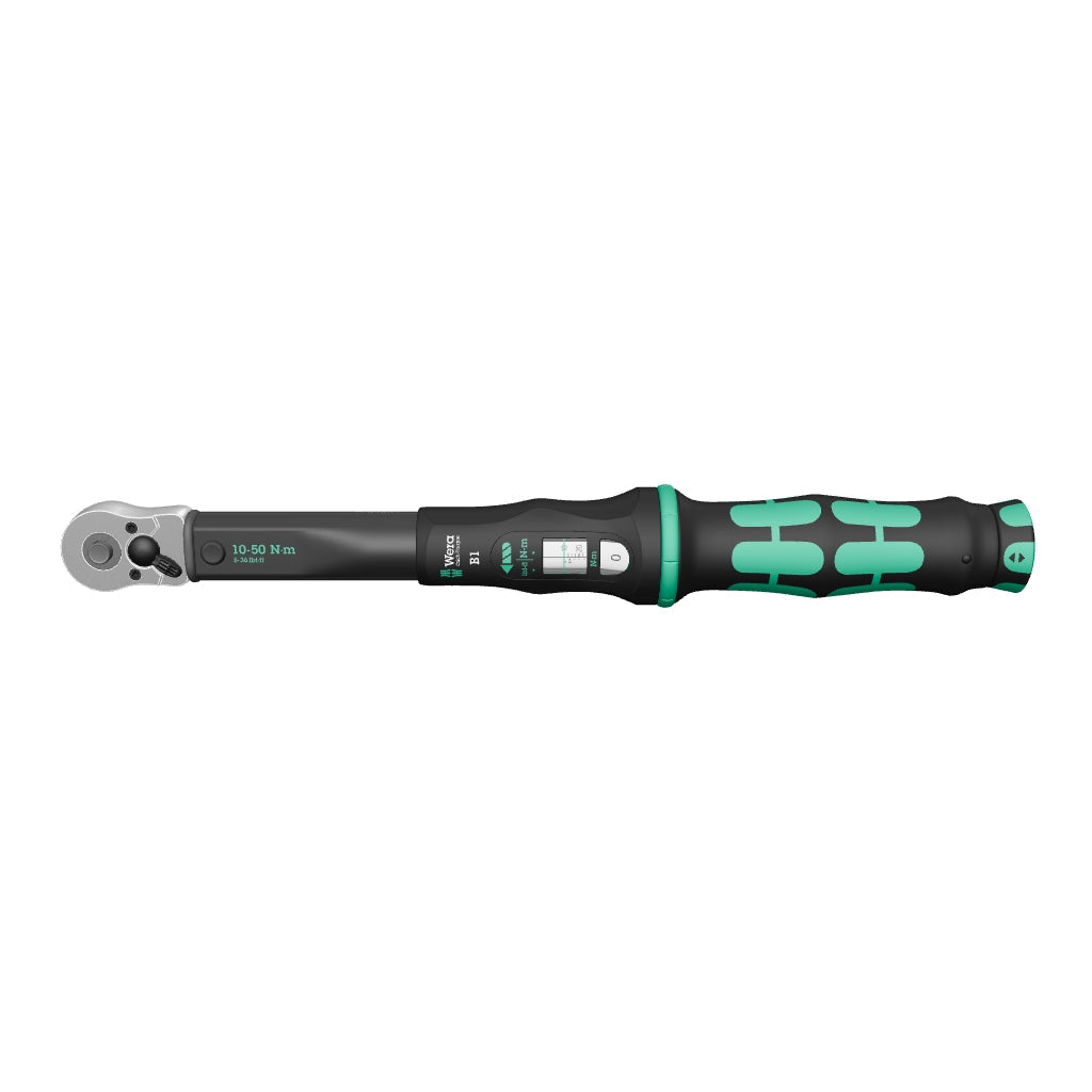 Wera 075610 Torque Wrench 10-50 Nm Reversible Ratchet 3/8" Drive - WR075610 - KC Tool