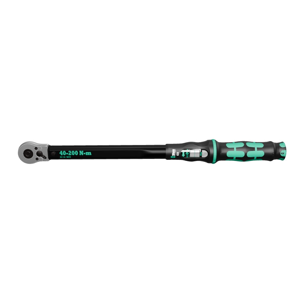 Wera 075622 Torque Wrench 40-200 Nm Reversible Ratchet 1/2" Drive - WR075622 - KC Tool