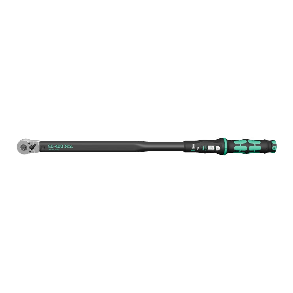 Wera 075624 Click-Torque C 5 Torque Wrench 1/2" Drive with Reversible Ratchet, 80-400 Nm - WR075624 - KC Tool