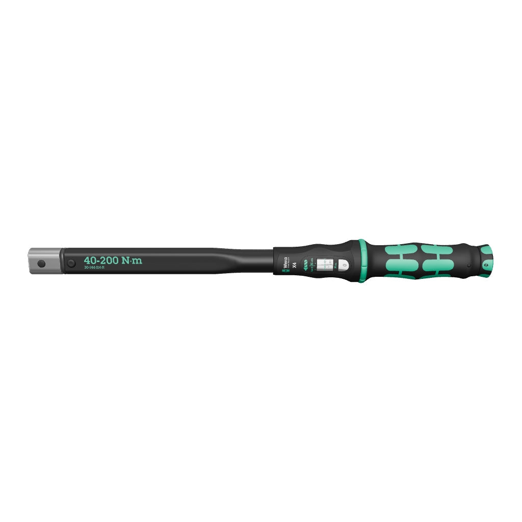 Wera 075654 Torque Wrench 40-200 Nm for 14x18 mm Interchangeable Insert Tools - WR075654 - KC Tool