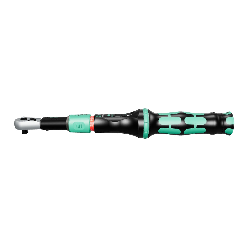 Wera 075693 Click-Torque Lock A 5 R/L Bidirectional Torque Wrench, 1/4" Drive, 2.5-25 Nm - WR075693 - KC Tool