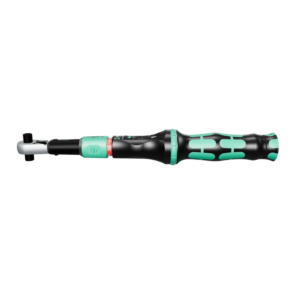 Wera 075694 Click-Torque Lock A 6 R/L Bidirectional Torque Wrench, 1/4" Hex Drive, 2.5-25 Nm - WR075694 - KC Tool