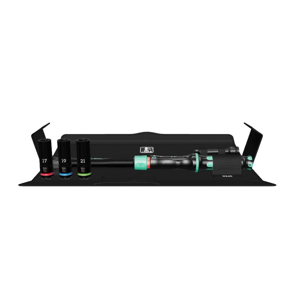 Wera 075790 Click-Torque Lock C 3 Car Wheel Change Set, 5 Pieces - WR075790 - KC Tool