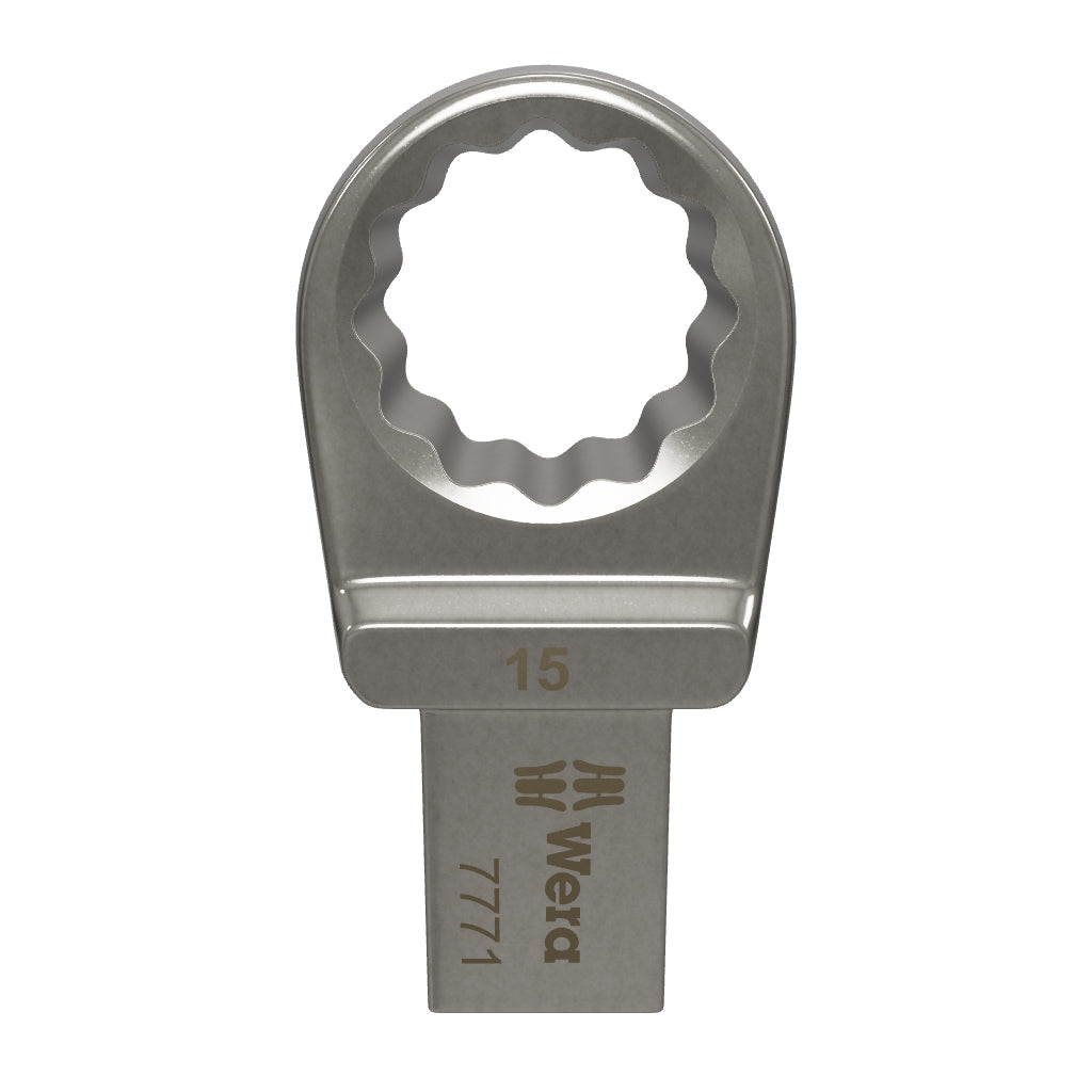 Wera 078628 7771 Ring Spanner Insert 9X12 mm, 15 mm - WR078628 - KC Tool