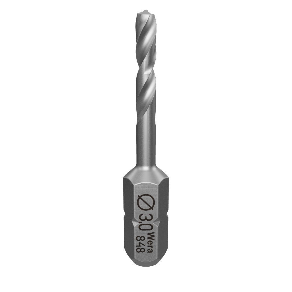Wera 104610 HSS Metal Twist Drill Bit 3.0mm - WR104610 - KC Tool
