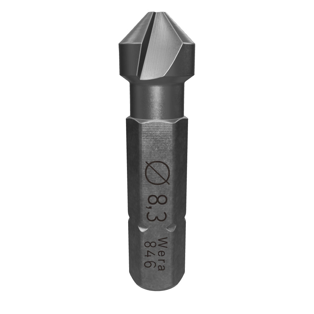 Wera 104631 3-flute Countersink Bit 8.3mm - WR104631 - KC Tool