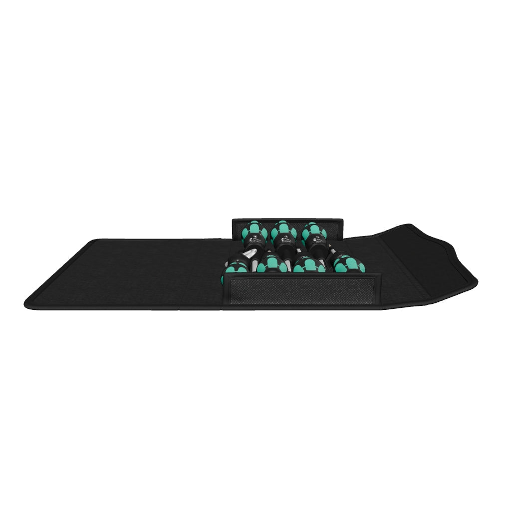 Wera 105625 Kraftform Plus 300/7 Screwdriver Set 3, PH/SL/PZ, 7 Pieces - WR105625 - KC Tool