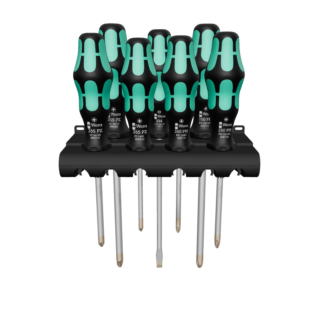 Wera 105630 Kraftform Big Pack 300 14 Piece Slotted/Phillips/Pozidriv/TORX® Screwdriver Set - WR105630 - KC Tool