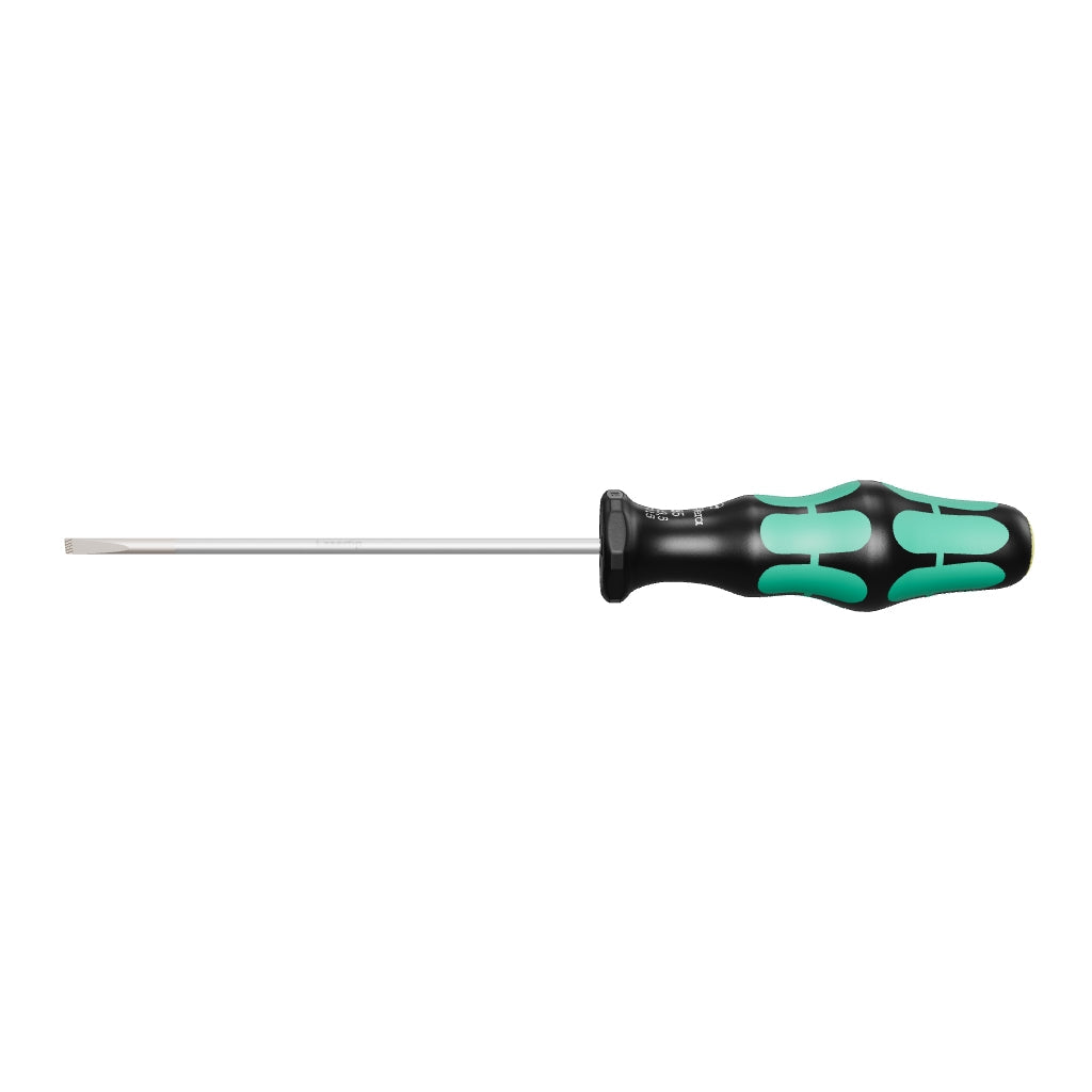 Wera 110002 3.5 x 125mm Kraftform Plus Slotted Screwdriver - WR110002 - KC Tool