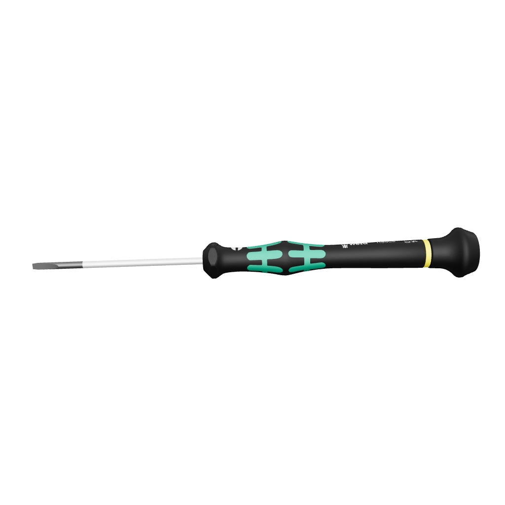 Wera 118006 2 x 60mm Kraftform Micro Slotted Precision Screwdriver - WR118006 - KC Tool