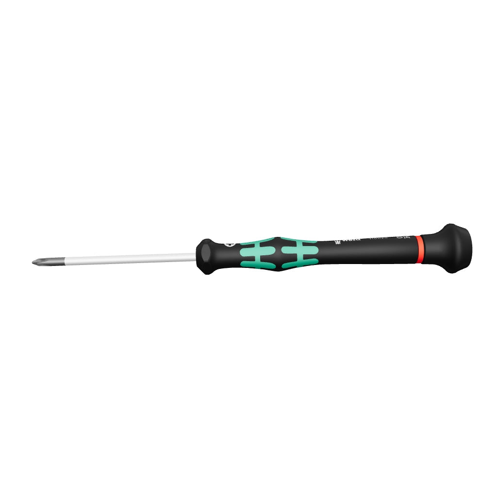 Wera 118020 PH #00 x 60mm Kraftform Micro Phillips Precision Screwdriver - WR118020 - KC Tool