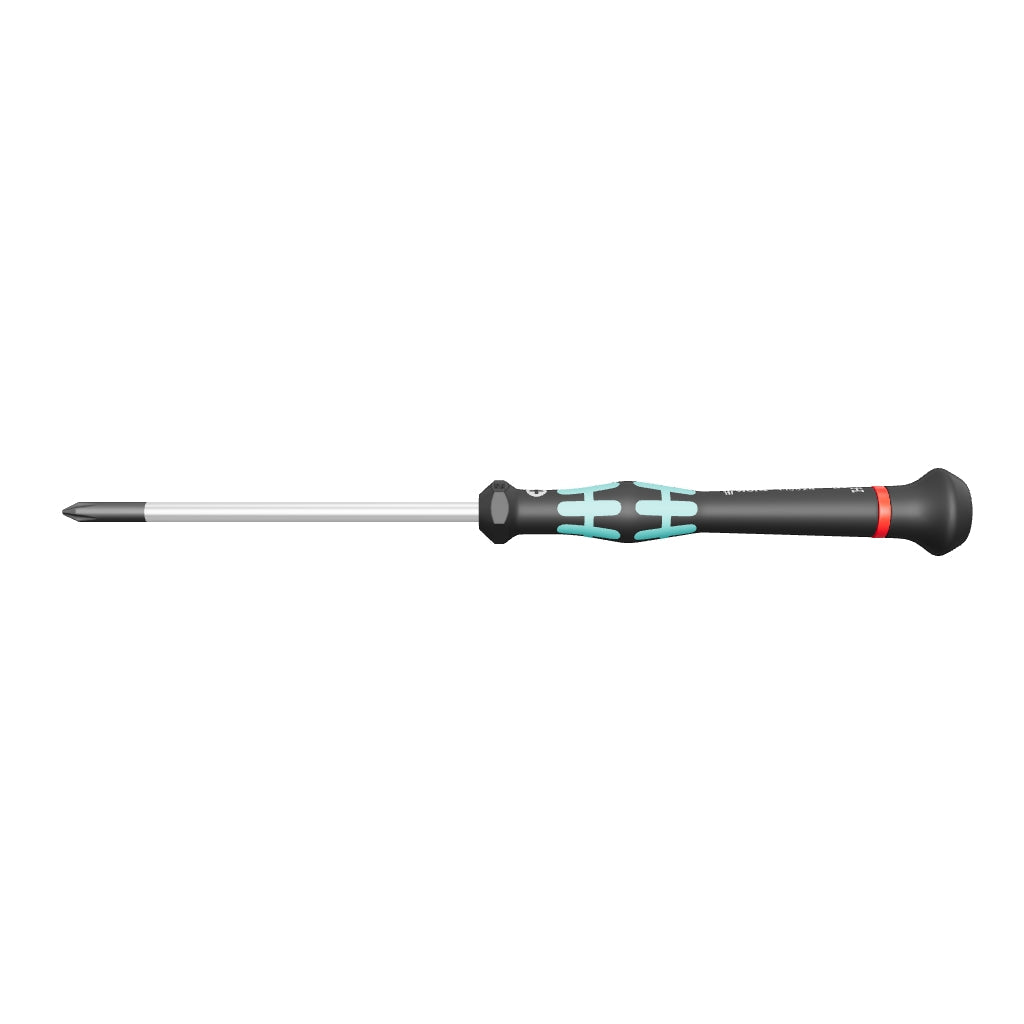 Wera 118024 PH #1 x 80mm Kraftform Micro Phillips Precision Screwdriver - WR118024 - KC Tool