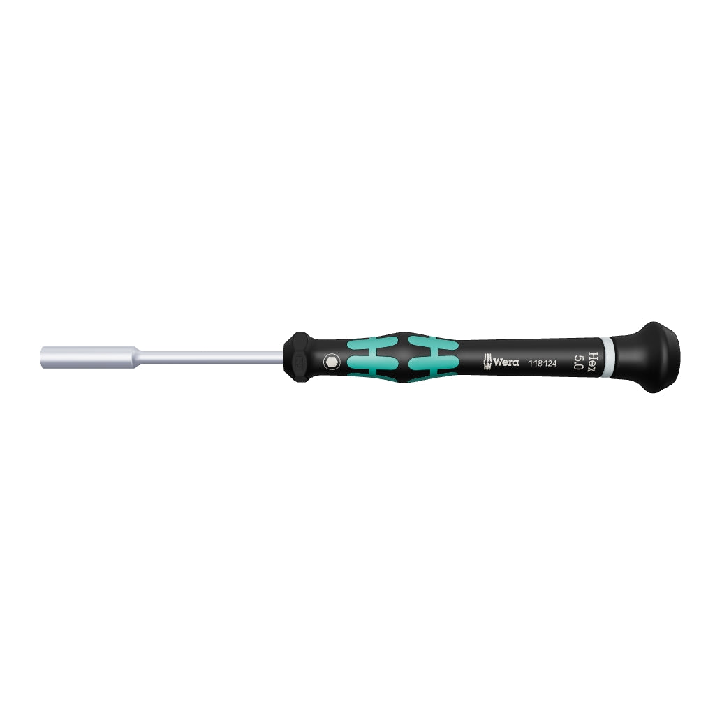 Wera 118132 1/8" x 60mm Kraftform Micro Nut Driver - WR118132 - KC Tool