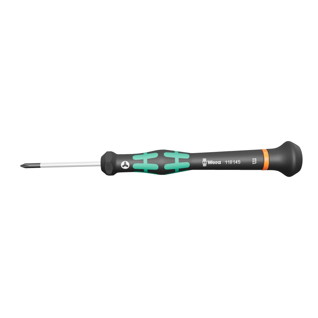 Wera 118145 M x 40mm Kraftform Microstix Precision Screwdriver - WR118145 - KC Tool