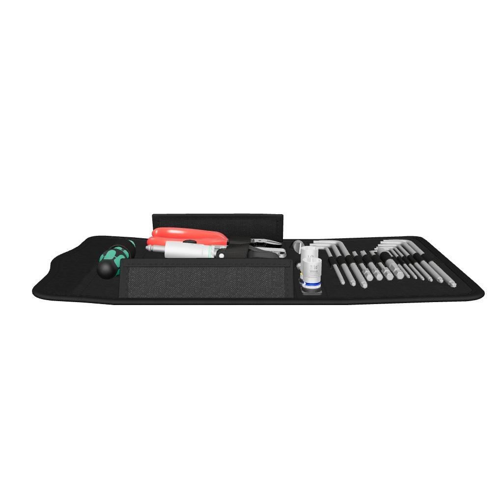Wera 134015 Guitar Maintenance Tool Kit, 23 Pieces - WR134015 - KC Tool