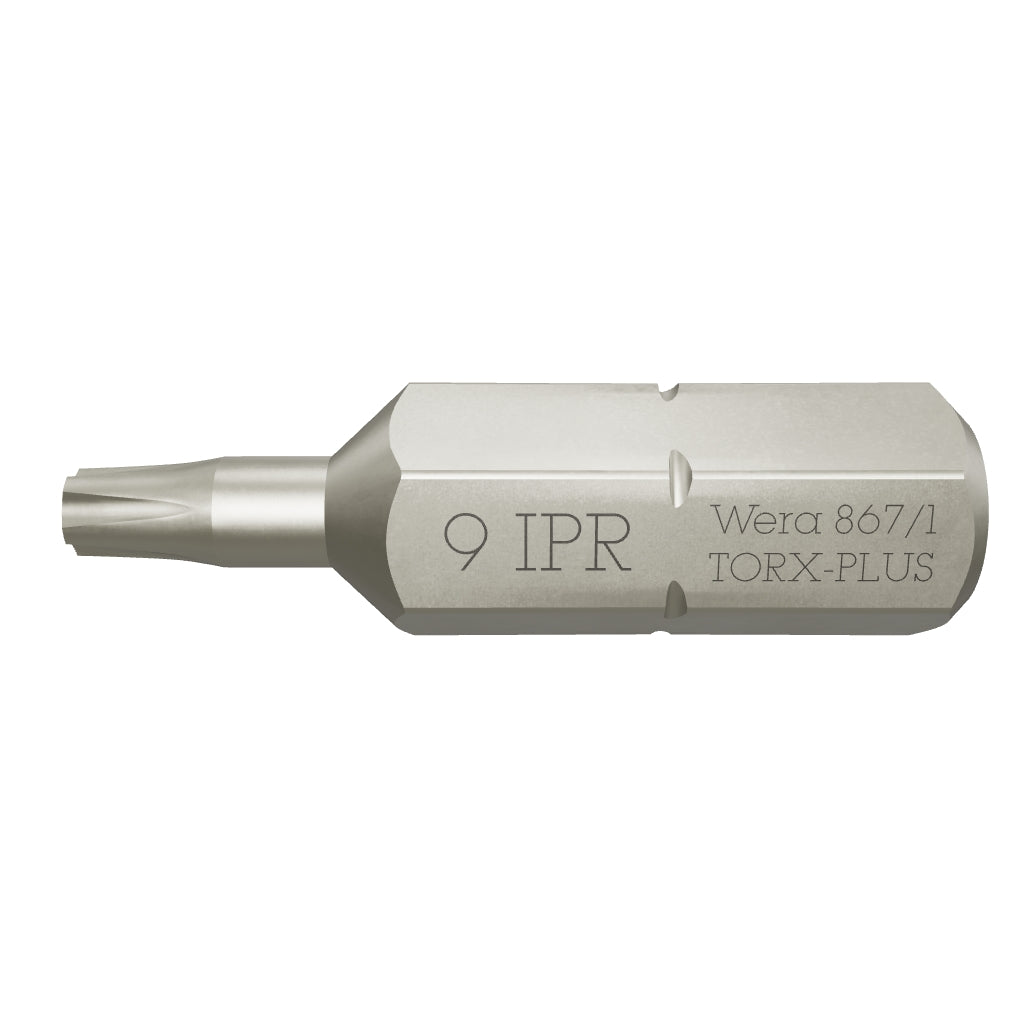 Wera 134698 IPR9 x 25mm Security TORX PLUS® Bit, Pentalobe, Five Lobe - WR134698 - KC Tool